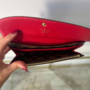Portafoglio Emilie Damier Ebéne Louis Vuitton