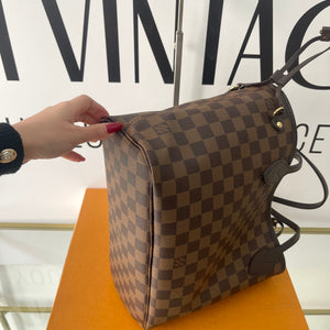 Borsa Neverfull PM Damier Ébène Louis Vuitton