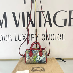 Bauletto Blooms Boston GG Supreme Gucci