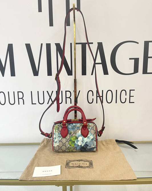Bauletto Blooms Boston GG Supreme Gucci