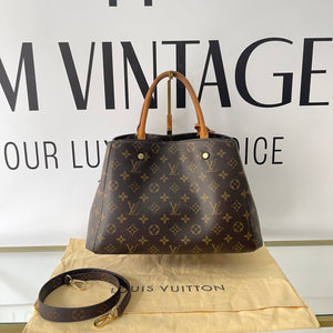 Borsa Montaigne MM Monogram Louis Vuitton