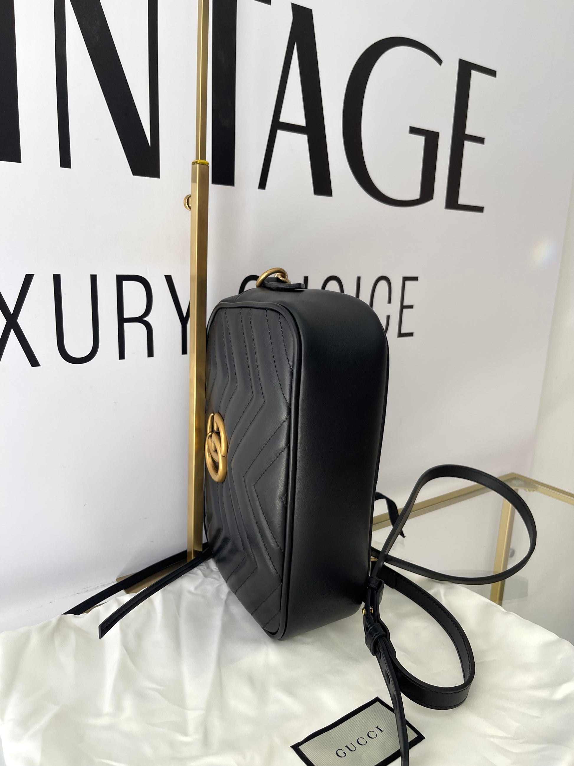 Borsa Camera Bag GG Marmont Matelassé Gucci