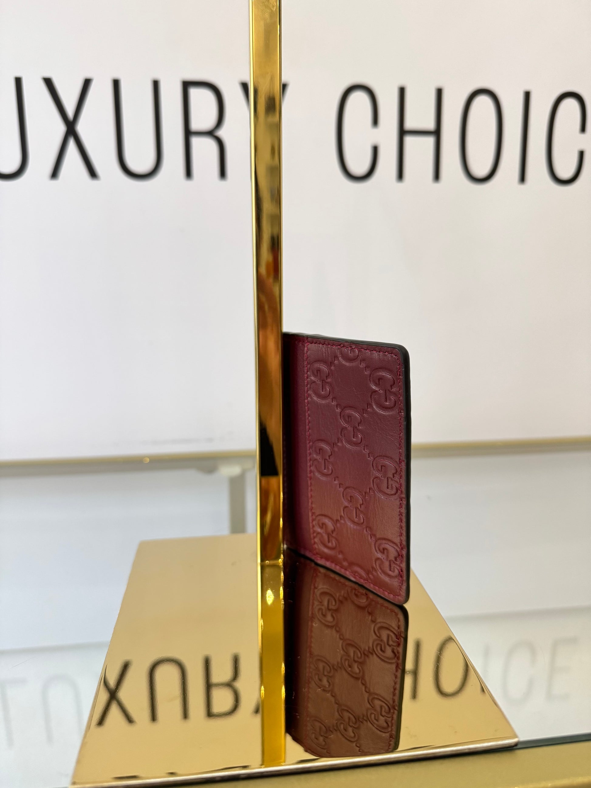 Portacarte GG Emblem Gucci