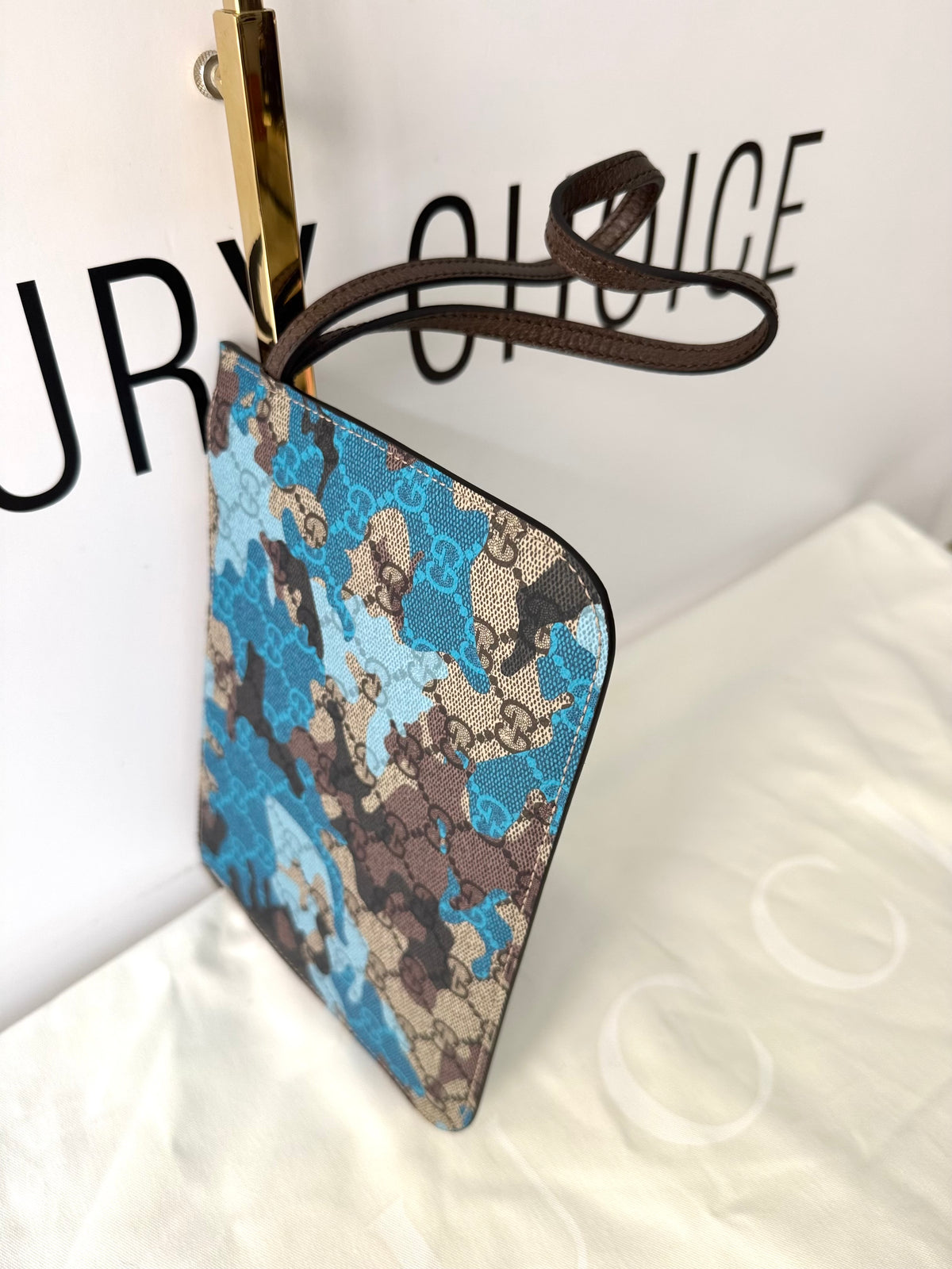Borsa Shopping Camouflage GG Supreme Gucci