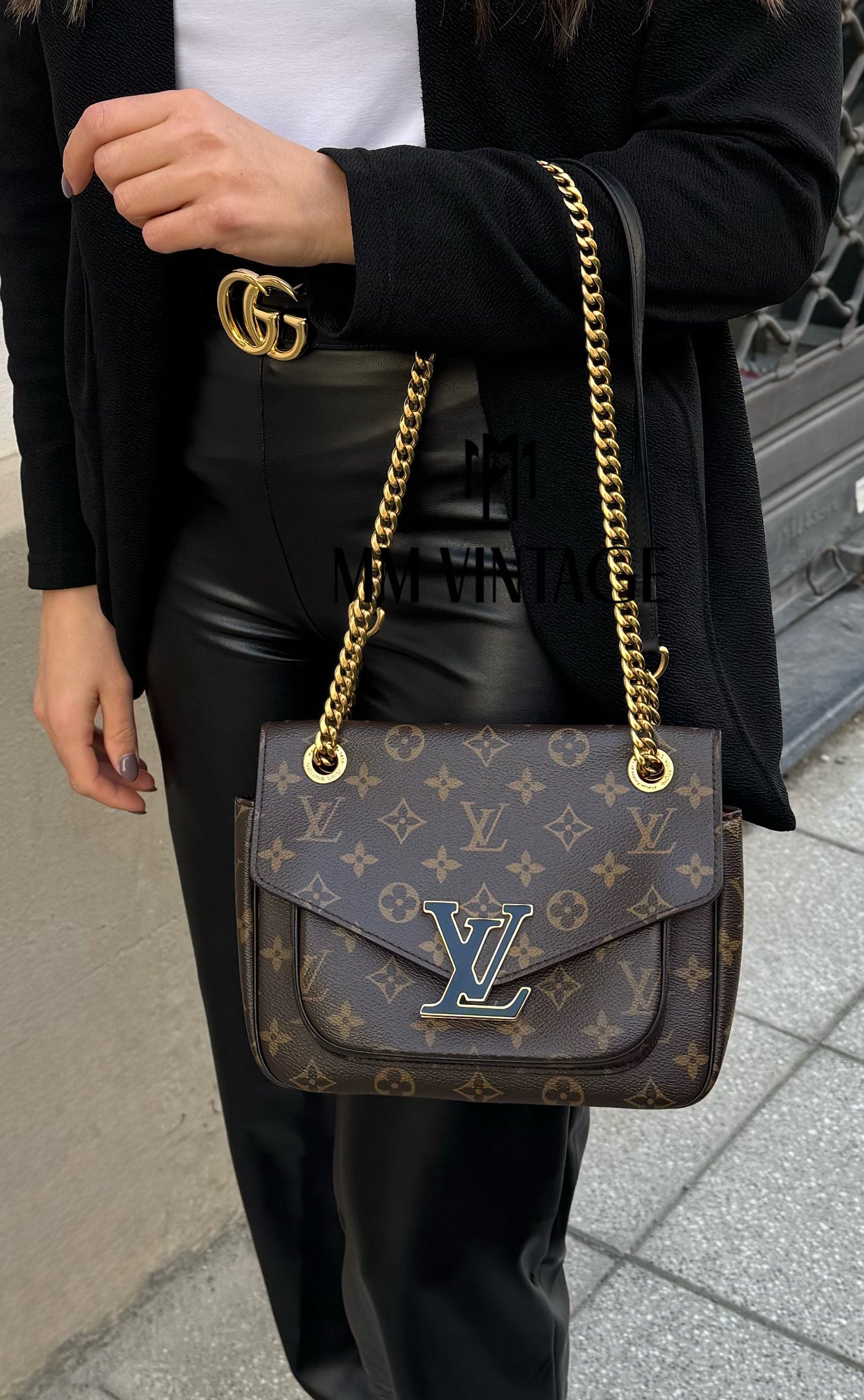 Borsa Passy Monogram Louis Vuitton