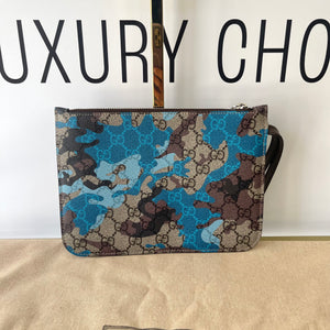 Borsa Shopping Camouflage GG Supreme Gucci