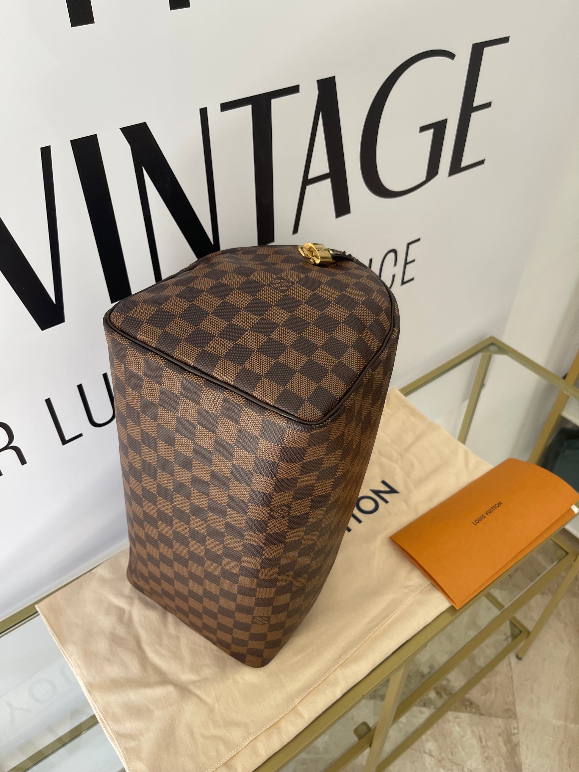 Borsa Speedy 35 Damier Ébène Louis Vuitton