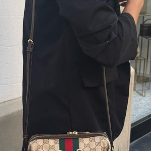 Borsa Camera Bag Horsebit Web Gucci