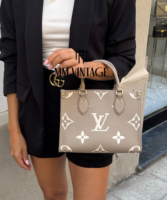 Borsa OnTheGo PM Monogram Empreinte Louis Vuitton