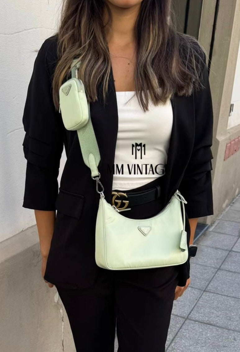 Borsa Re-Edition 2005 in Re-Nylon e Saffiano Acqua Prada