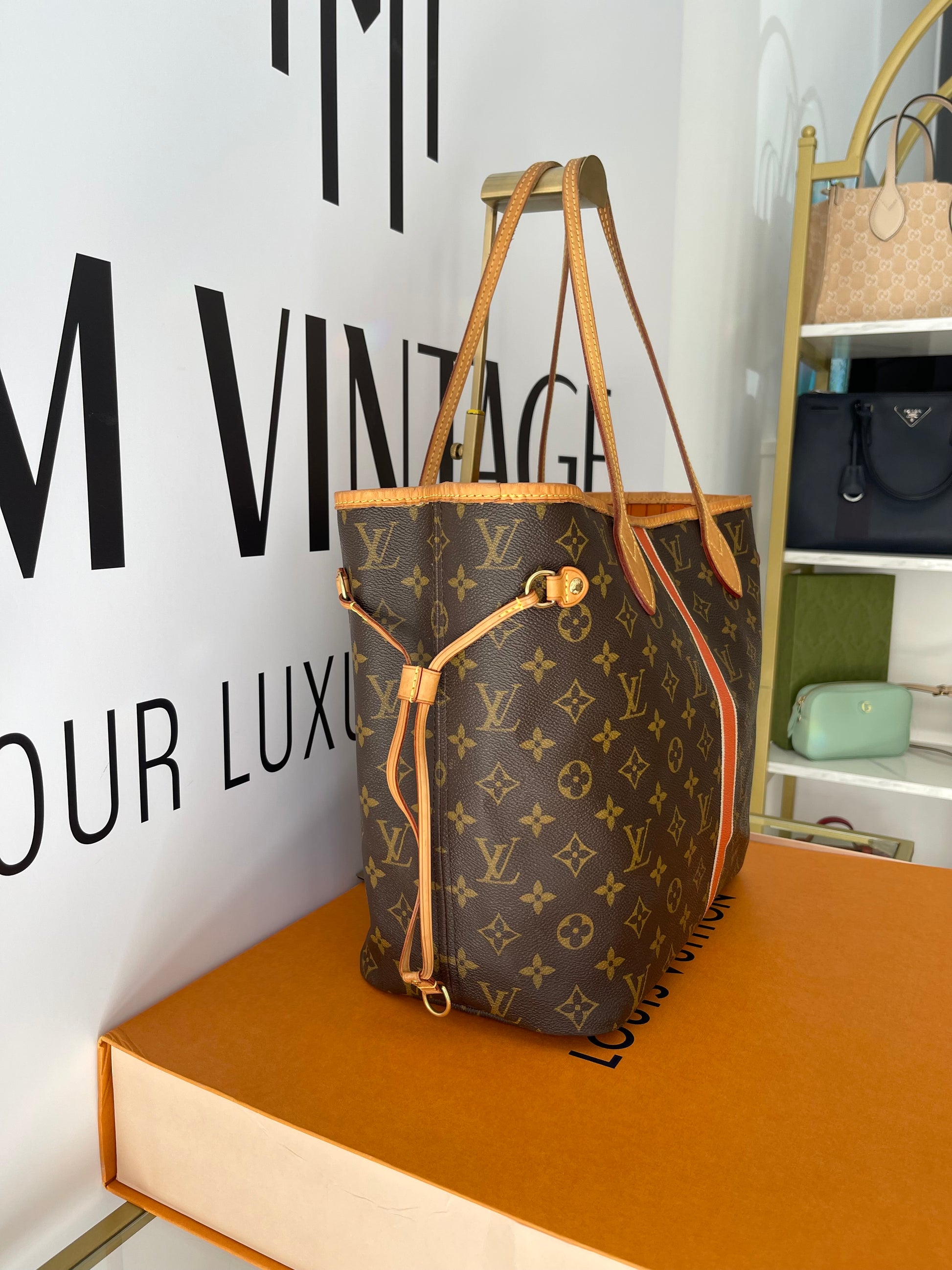 Borsa Neverfull MM Mon Monogram Louis Vuitton