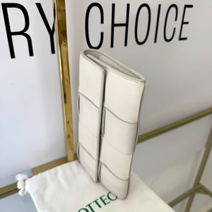 Portafoglio Cassette bianco Bottega Veneta