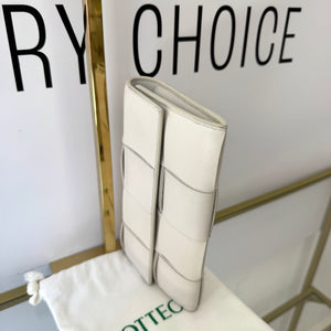 Portafoglio Cassette bianco Bottega Veneta