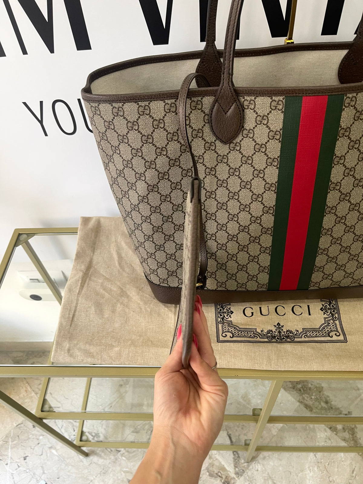 Borsa Shopping Ophidia GG Supreme Gucci