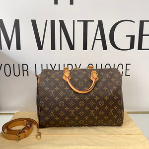 Borsa Speedy 35 Bandoulière Monogram Louis Vuitton