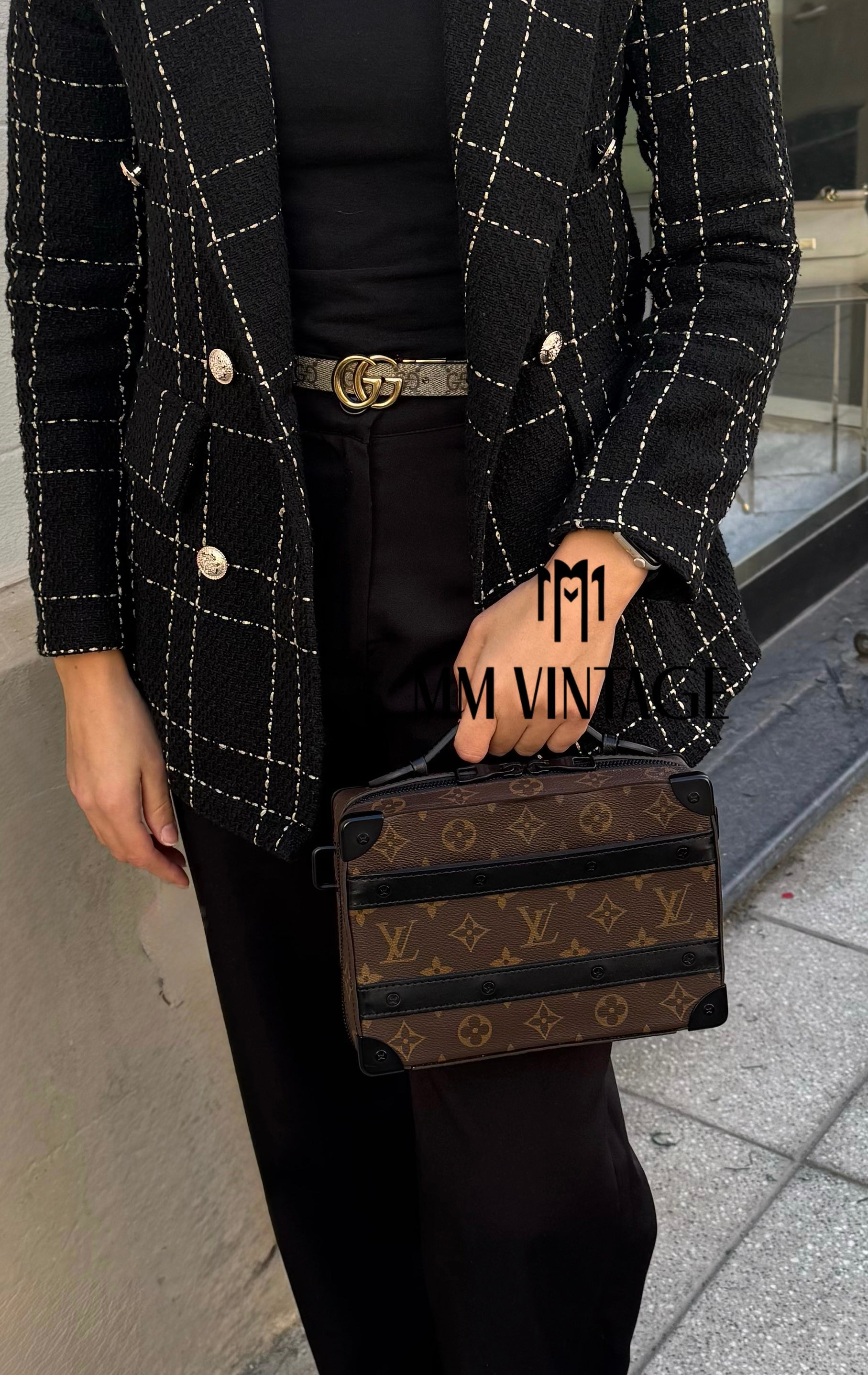 Borsa Handle Soft Trunk Monogram Louis Vuitton