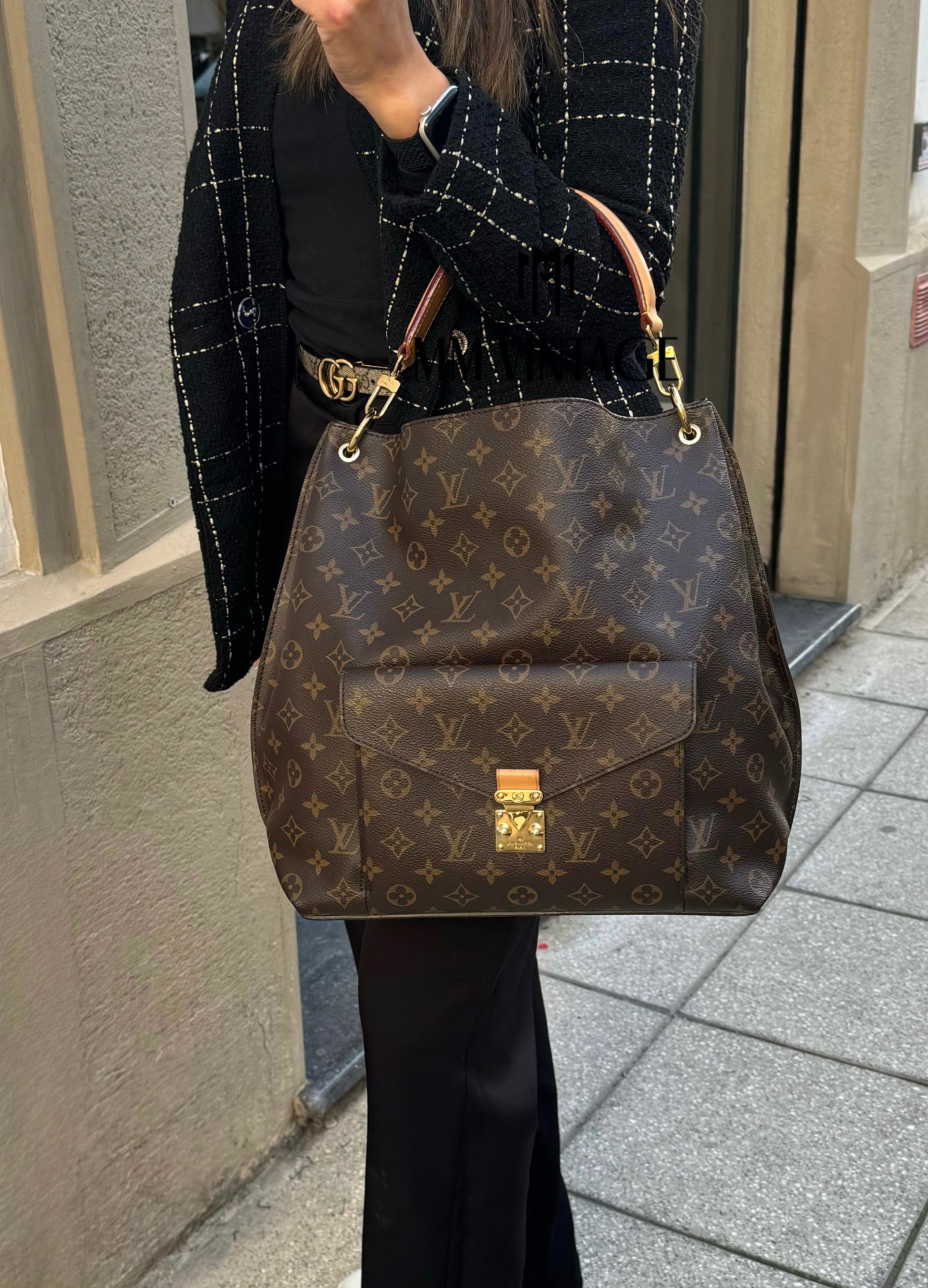 Borsa Hobo Mètis Monogram Louis Vuitton
