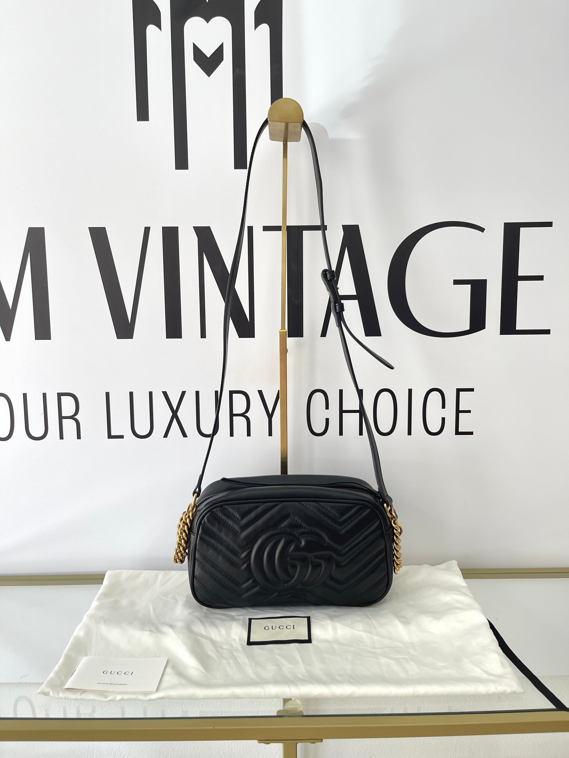 Borsa Camera Bag GG Marmont Matelassé Gucci