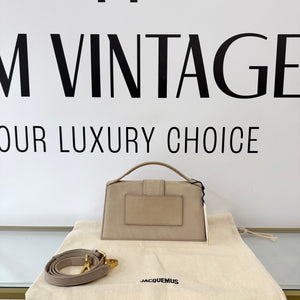 Borsa Le Grand Bambino in Nabuk Jacquemus