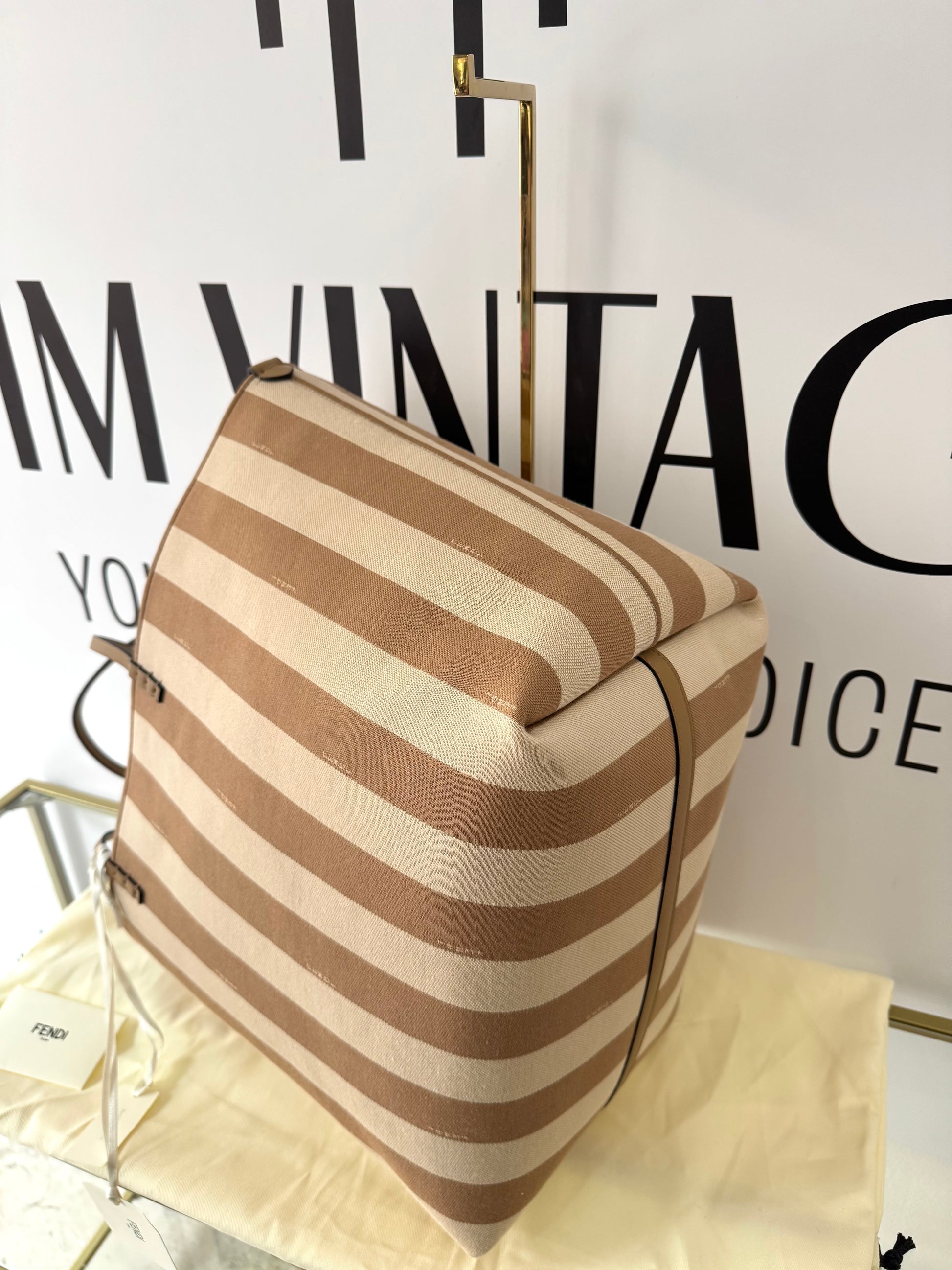 Borsa Shopping Roll Large Reversibile Fendi