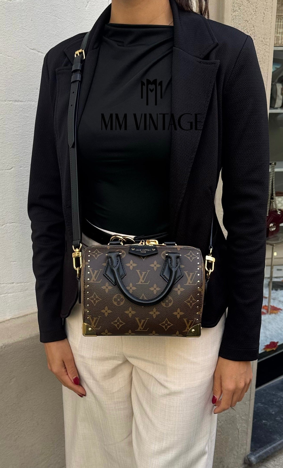 Borsa Speedy Trunk 20 Monogram Louis Vuitton