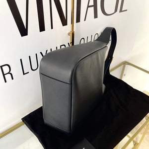 Le 5 à 7 large morbida in pelle martellata Saint Laurent