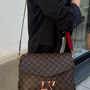 Borsa Beaubourg MM Damier Ebène Louis Vuitton
