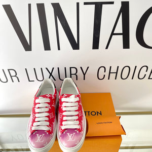 Sneaker Time Out Monogram red/pink Louis Vuitton