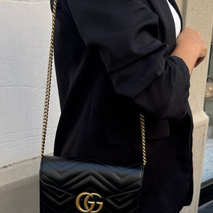 Wallet On Chain Marmont GG Gucci