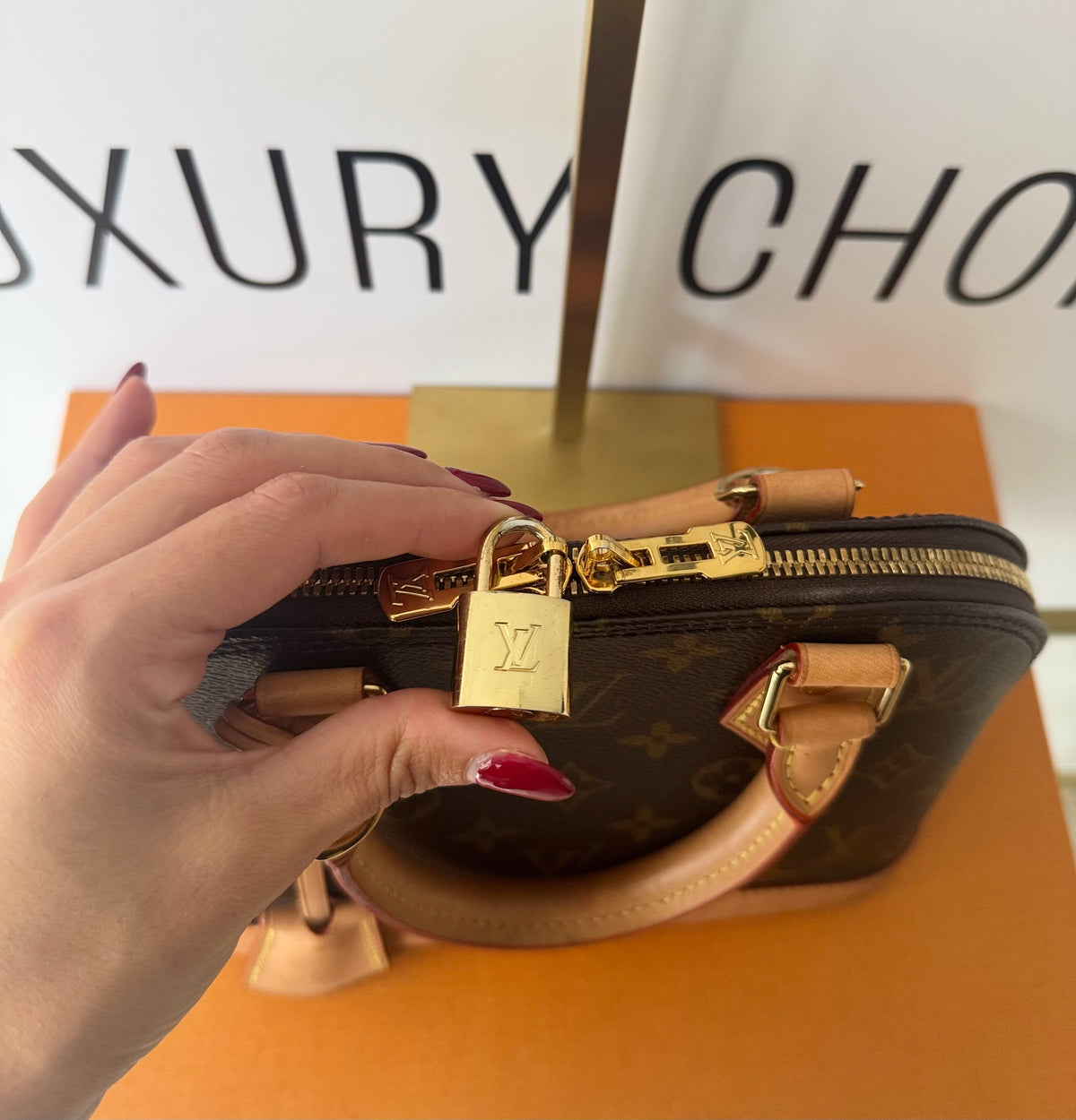 Borsa Alma BB Monogram Louis Vuitton