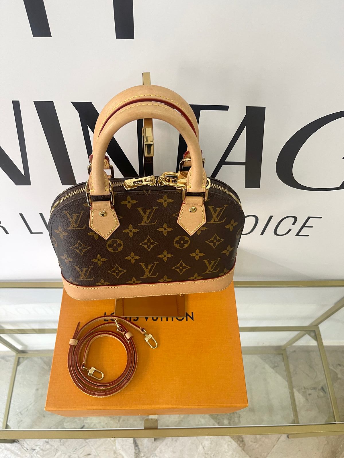 Borsa Alma BB Monogram Louis Vuitton