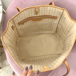 Borsa Neverfull MM Damier Azur Louis Vuitton