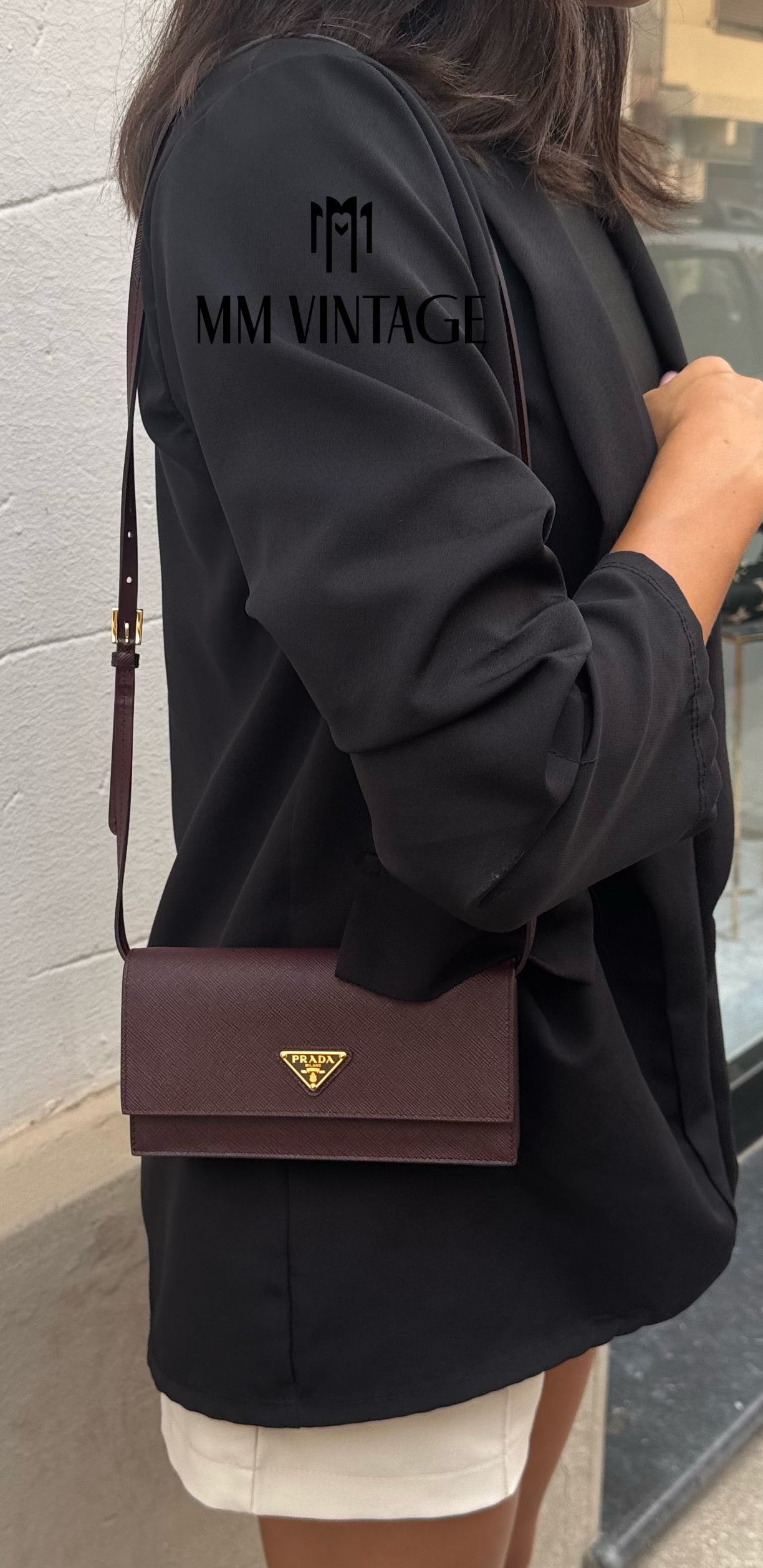 Borsa Mini In Saffiano Prada