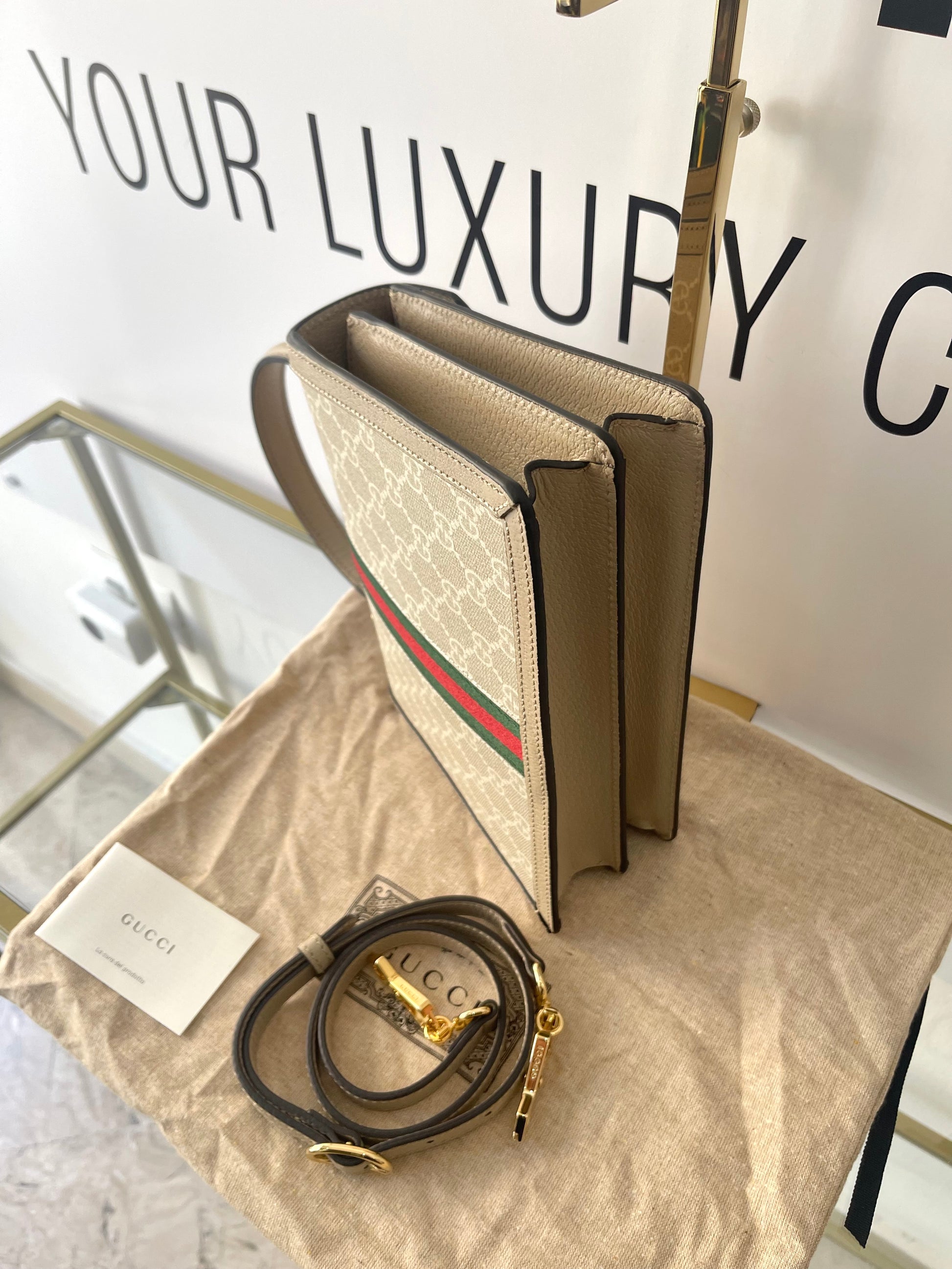 Borsa Ophidia GG Supreme Media Gucci