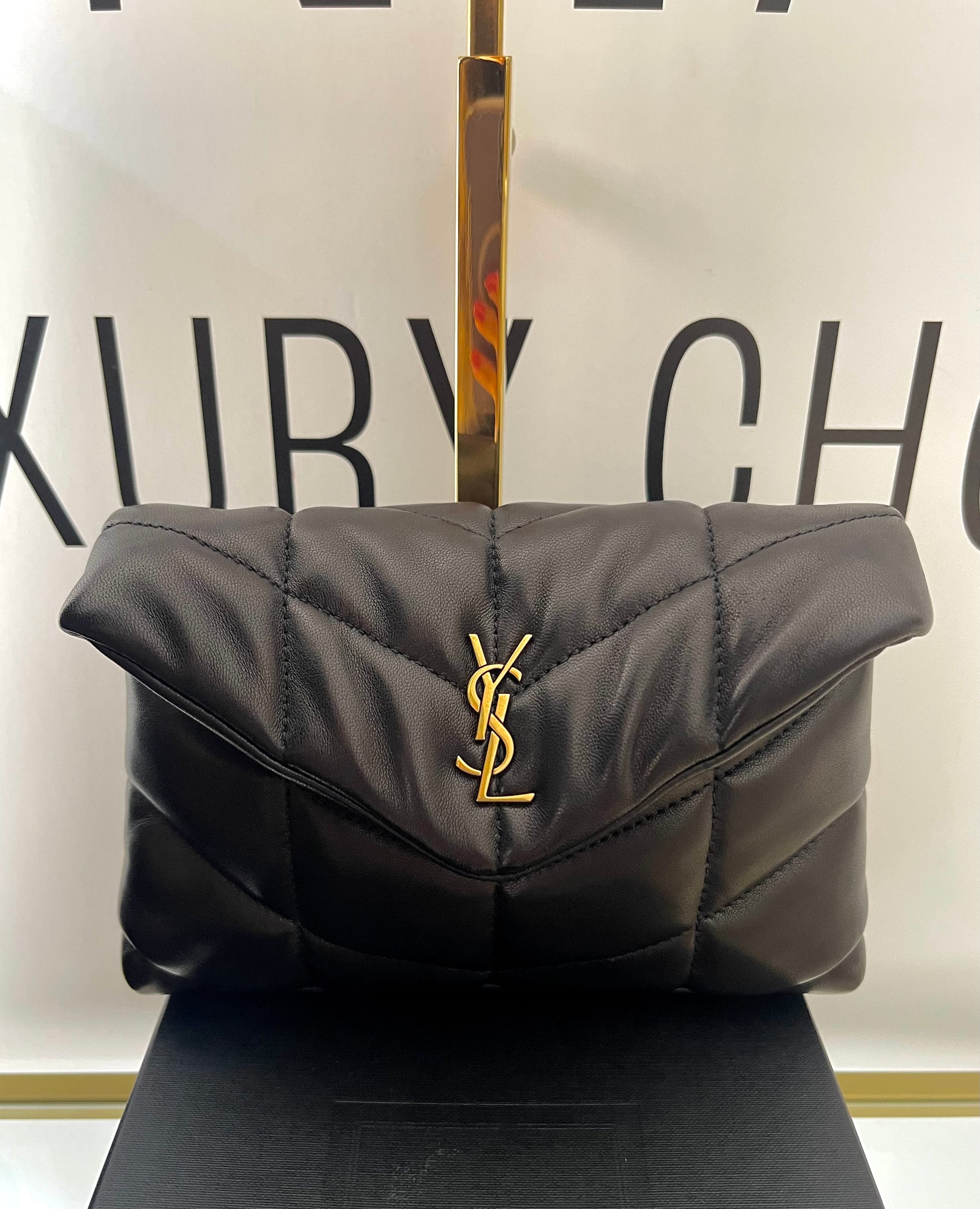 Pouch LouLou Puffer Saint Laurent