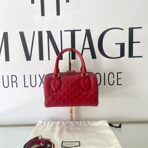 Bauletto Boston Guccissima Gucci