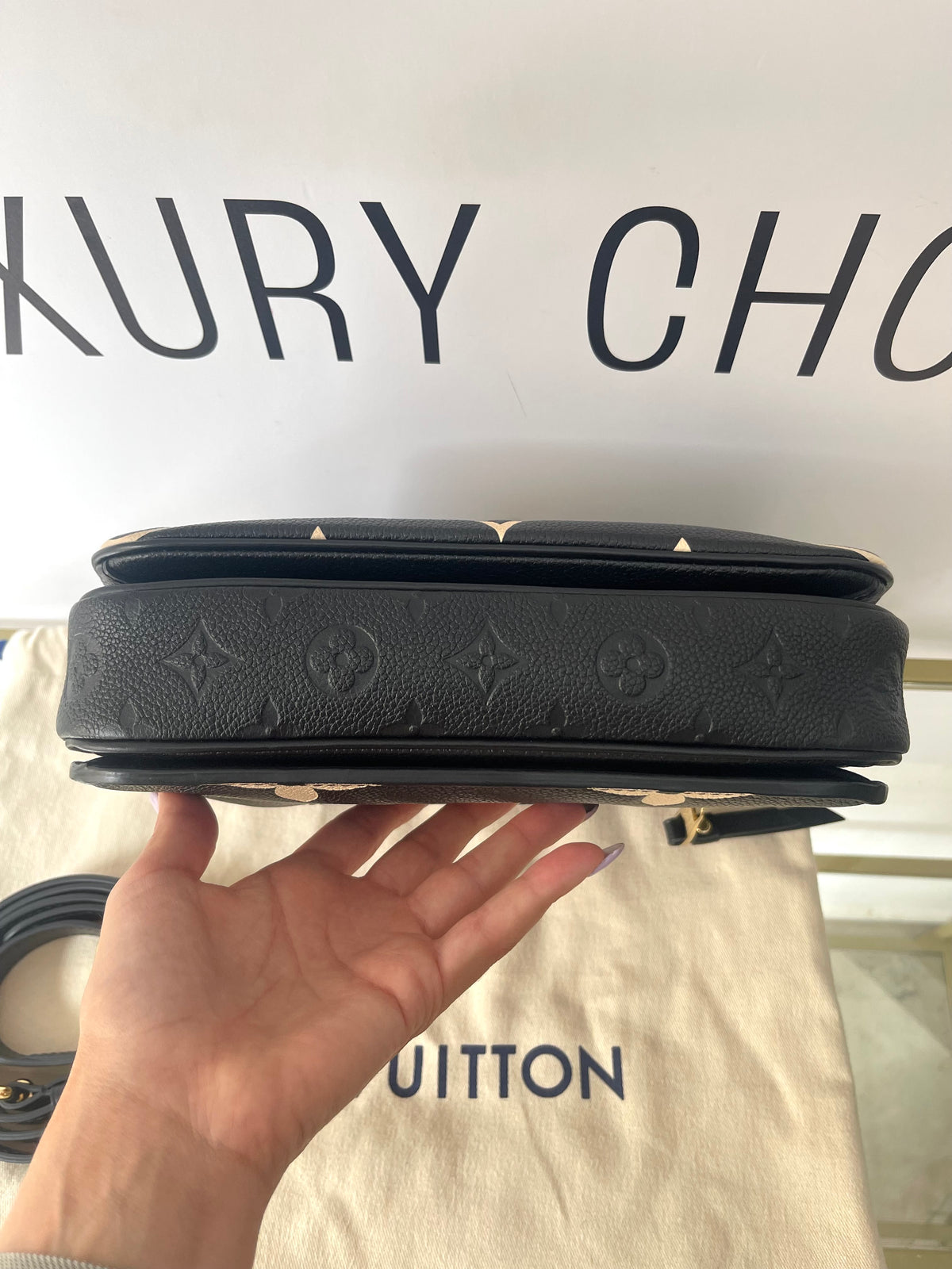 Borsa Métis Monogram Empreinte Giant Limited Edition LV Crafty Louis Vuitton