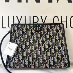 Pochette Dea 30 Montaigne Jacquard Dior Oblique Christian Dior
