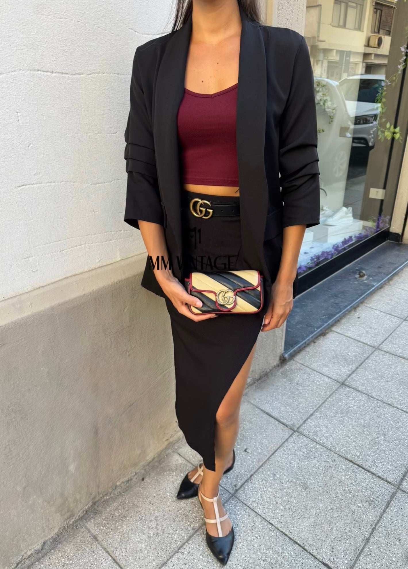 Borsa Mini Marmont GG Torchon Gucci