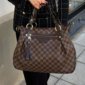 Borsa Evora MM Damier Ebéne Louis Vuitton