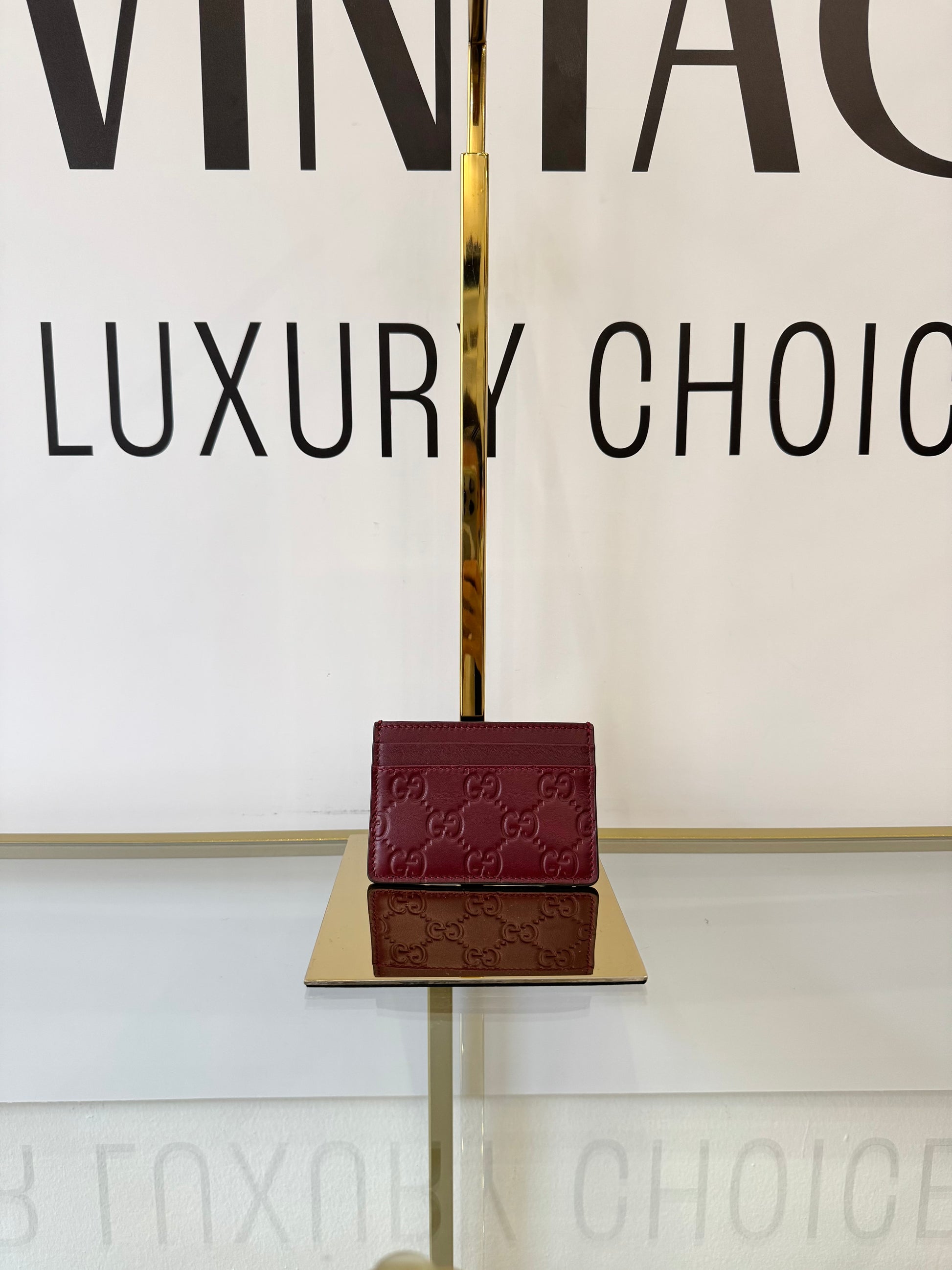 Portacarte GG Emblem Gucci