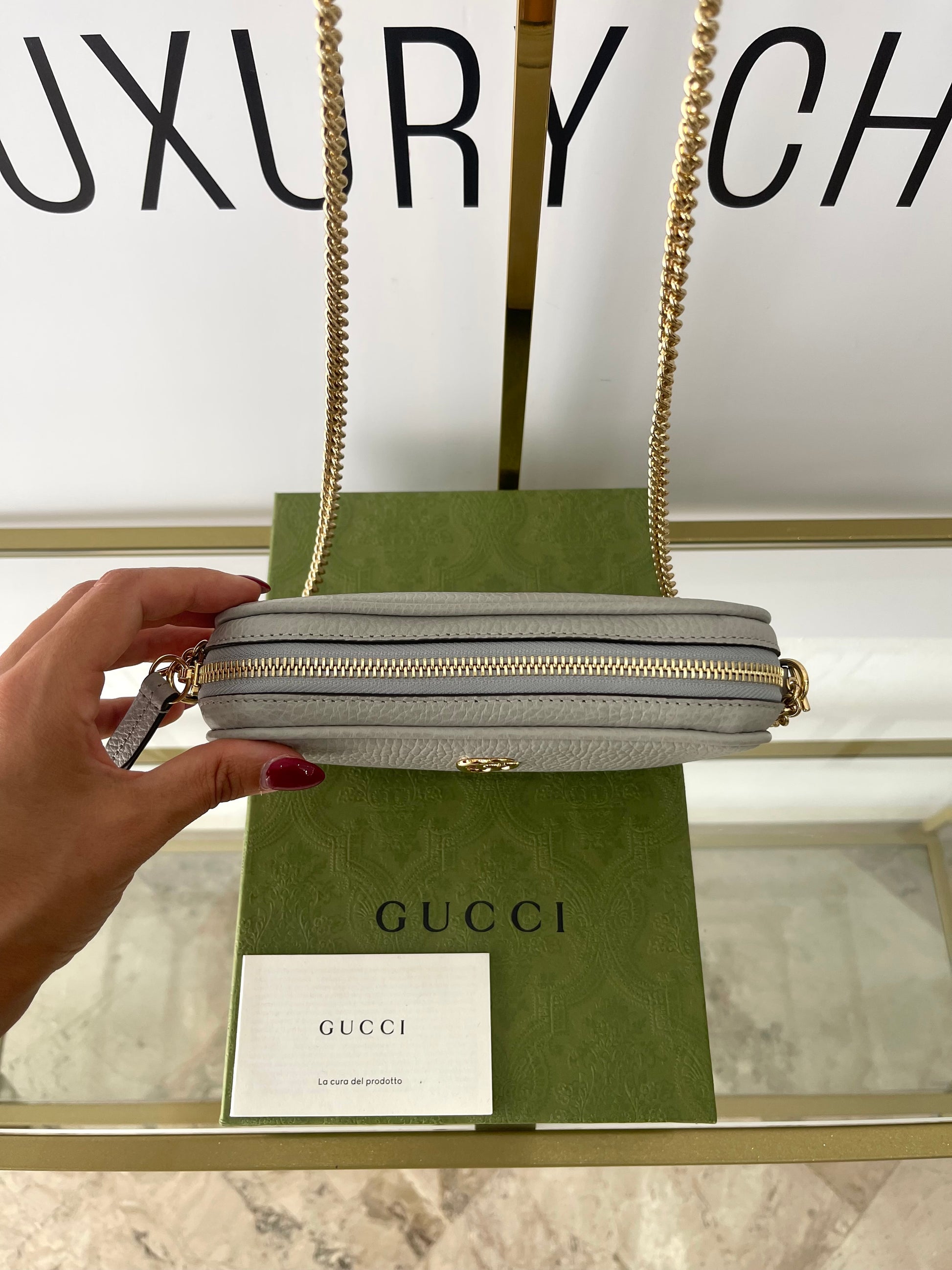 Borsa Mini Camera Bag GG Marmont Gucci