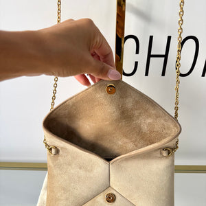 Pochette Cassandre in Suede Saint Laurent