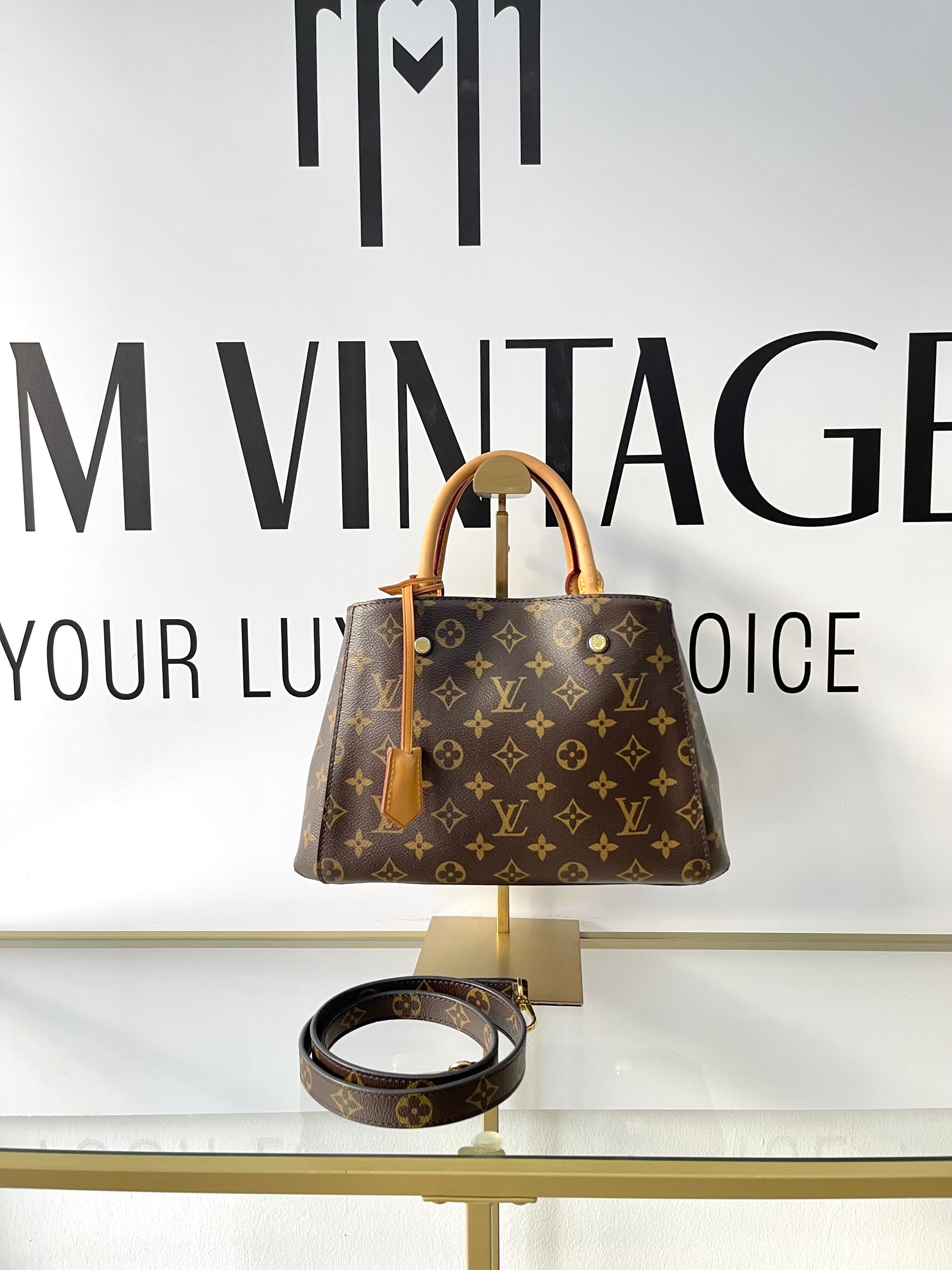 Borsa Montaigne PM Monogram Louis Vuitton