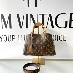 Borsa Montaigne PM Monogram Louis Vuitton