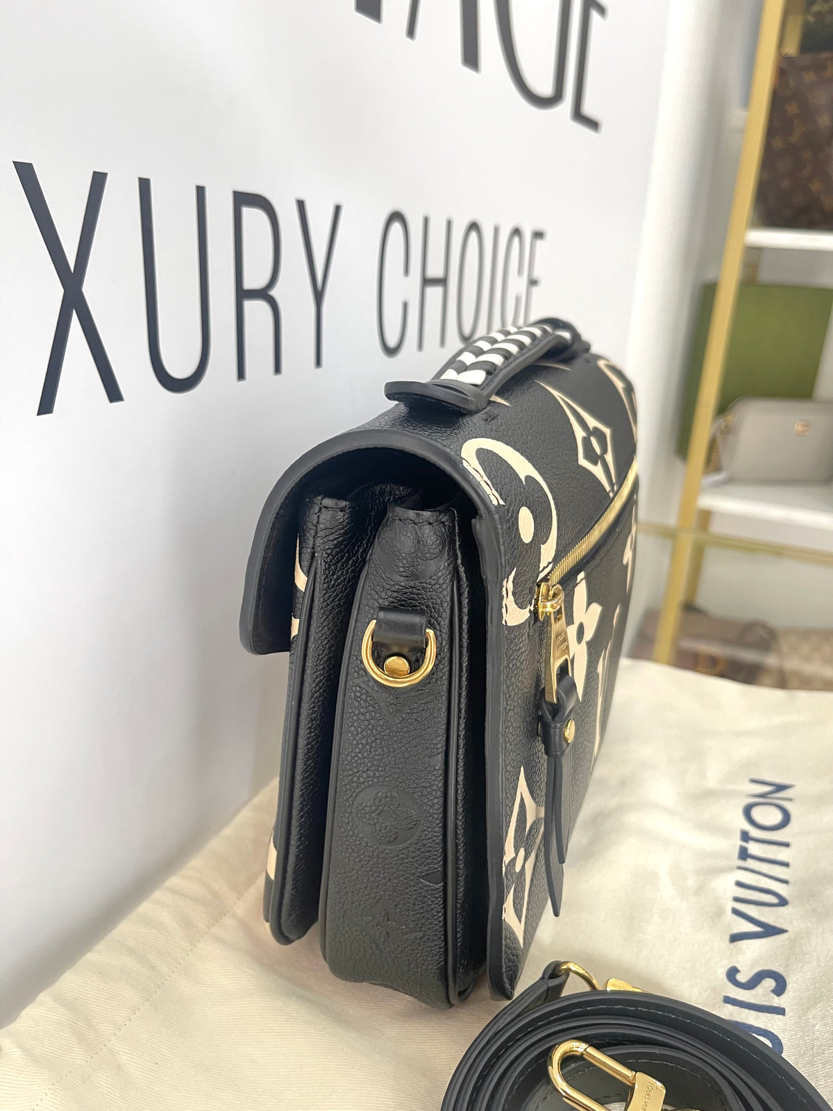 Borsa Métis Monogram Empreinte Giant Limited Edition LV Crafty Louis Vuitton