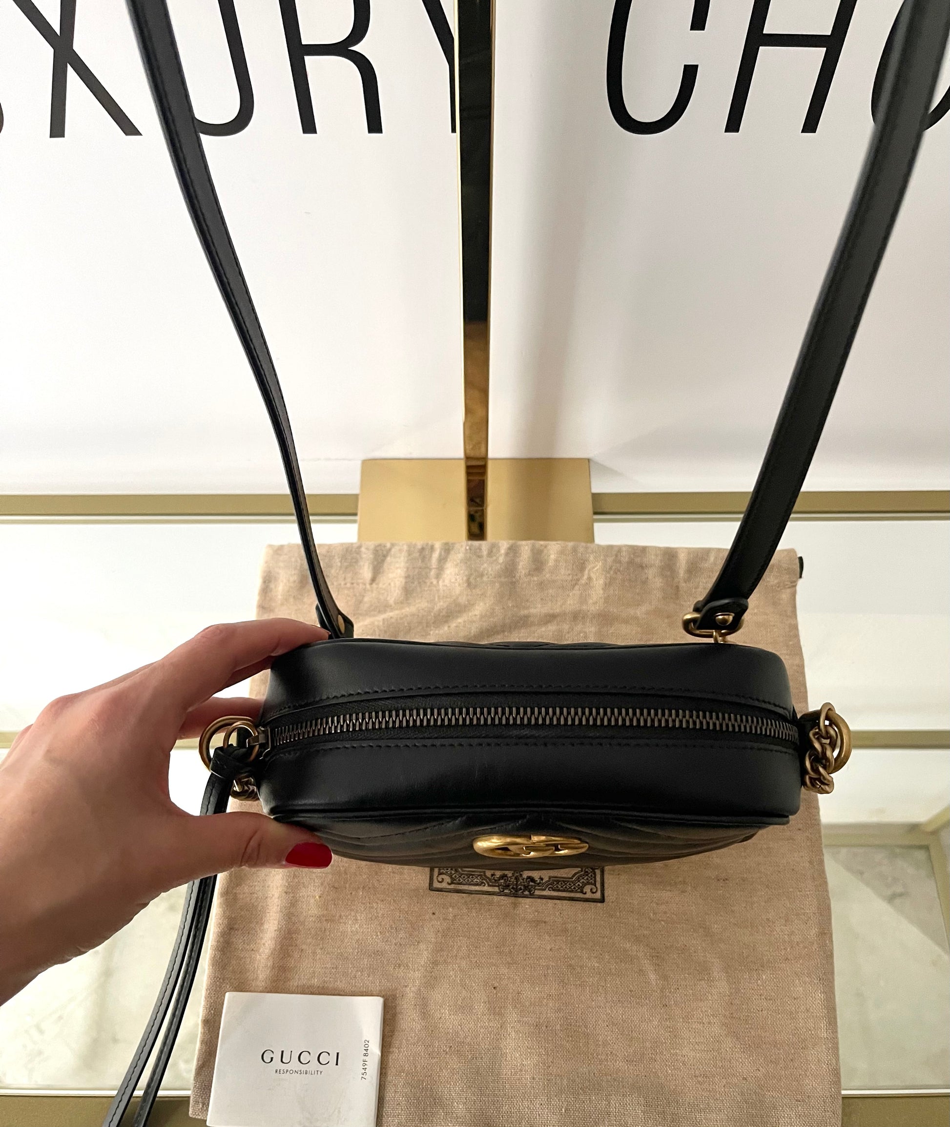 Borsa Mini Camera Bag GG Gucci