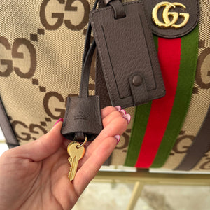 Borsone Savoy GG Jumbo Gucci