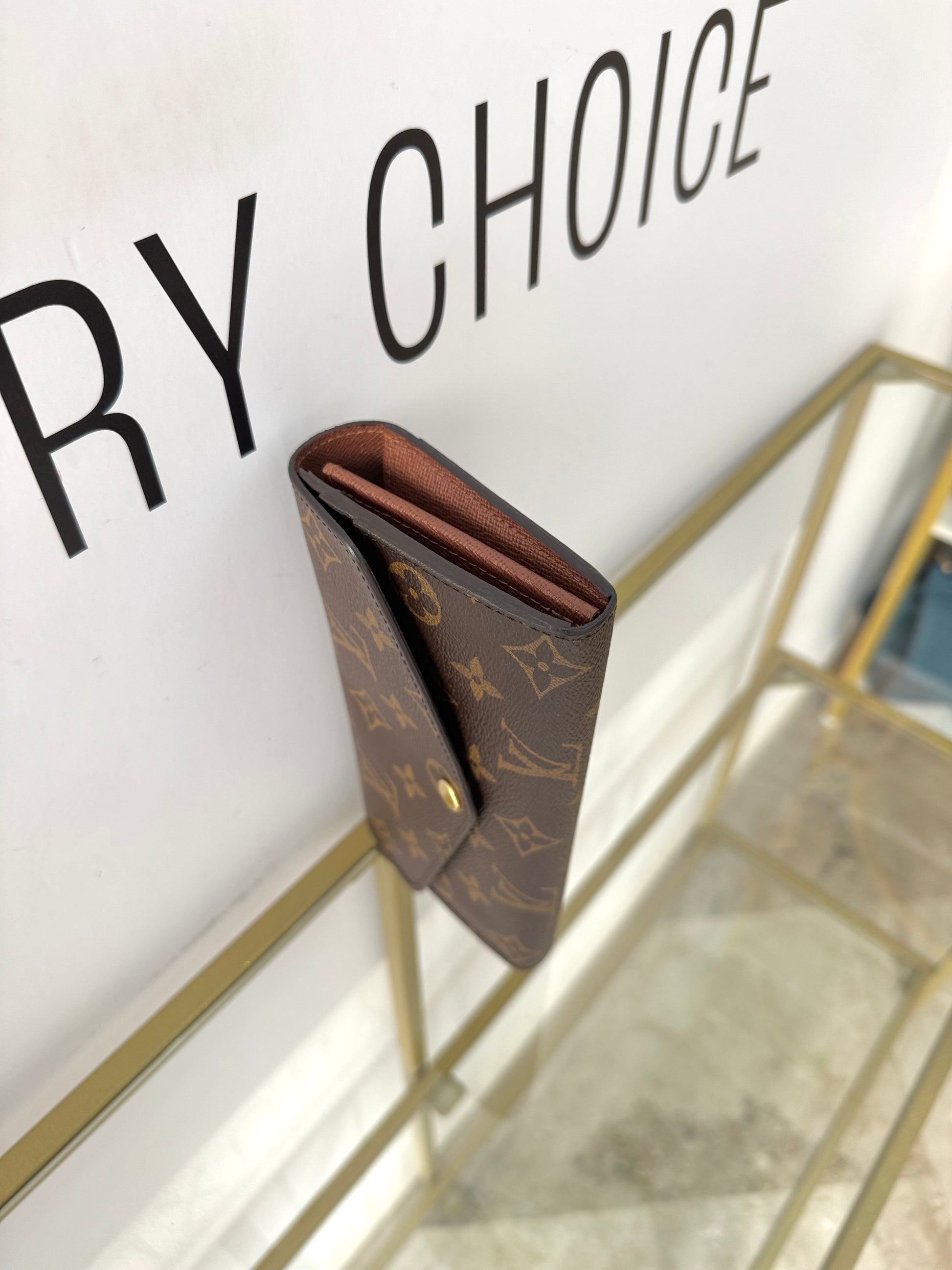 Portafoglio Sarah Monogram Louis Vuitton