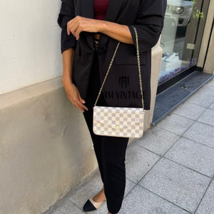 Pochette Félicie Damier Azur Louis Vuitton